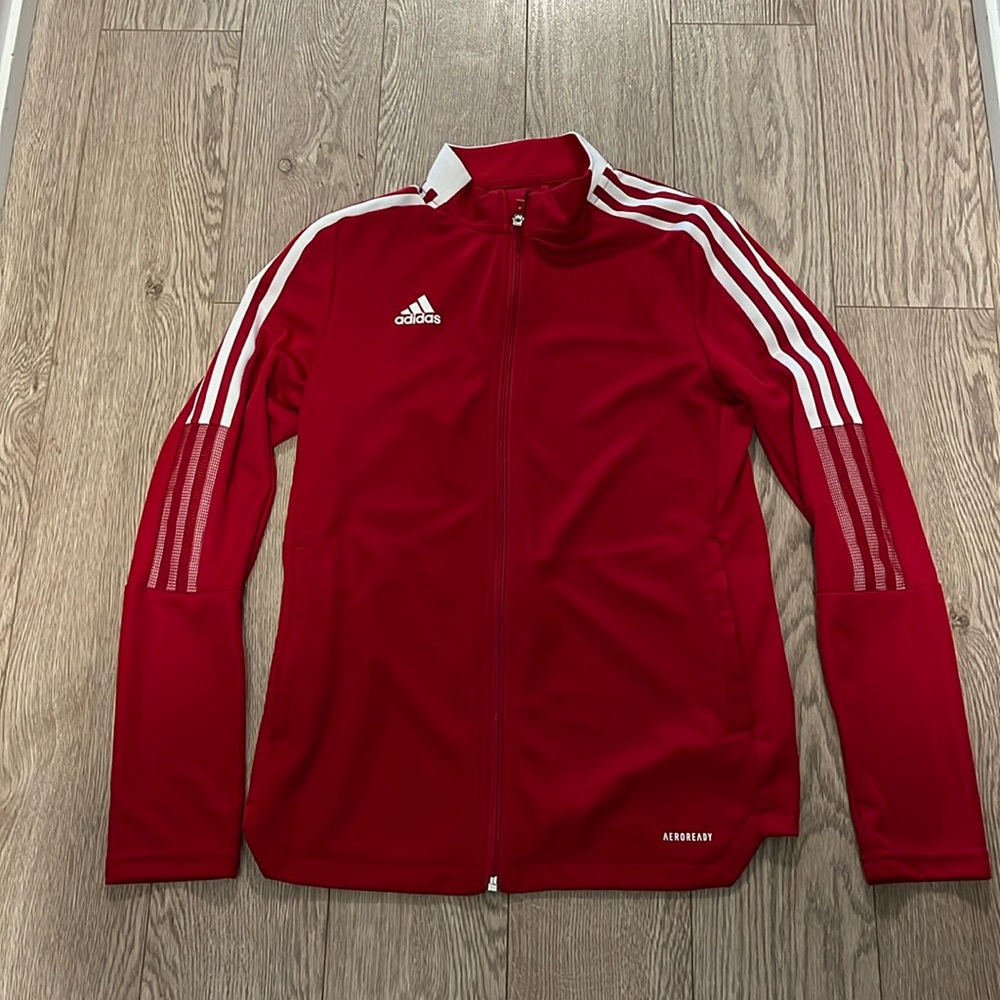 Adidas zip up in Small